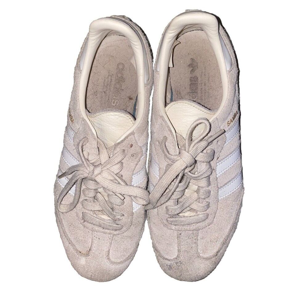 Adidas Samba OG Wonder White Linen Green Men's‎ Size 7.5 Sneakers HP7906
